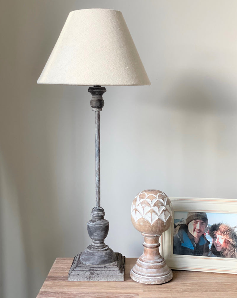 Grey Paros Table Lamp