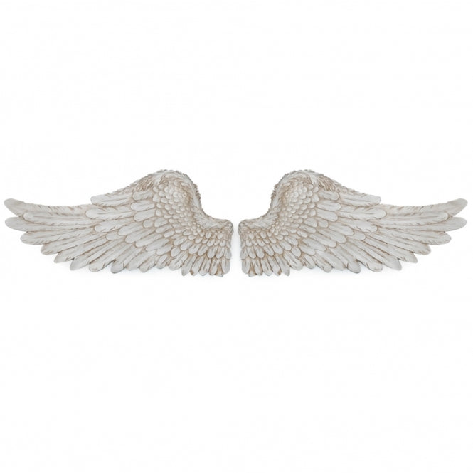 Set of 2 Antique Angel Wings - TBI