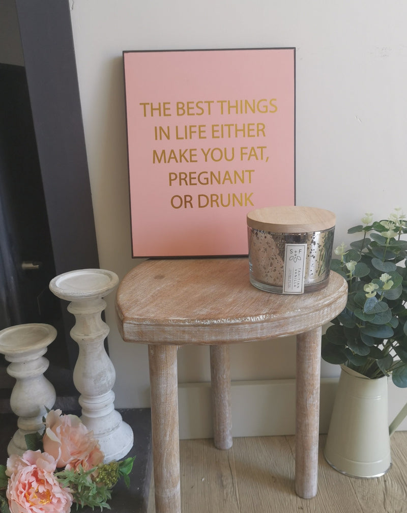 Best Things In Life Plaque - TBI