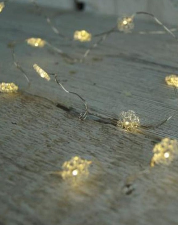 Christmas Snowflake LED Garland Lights