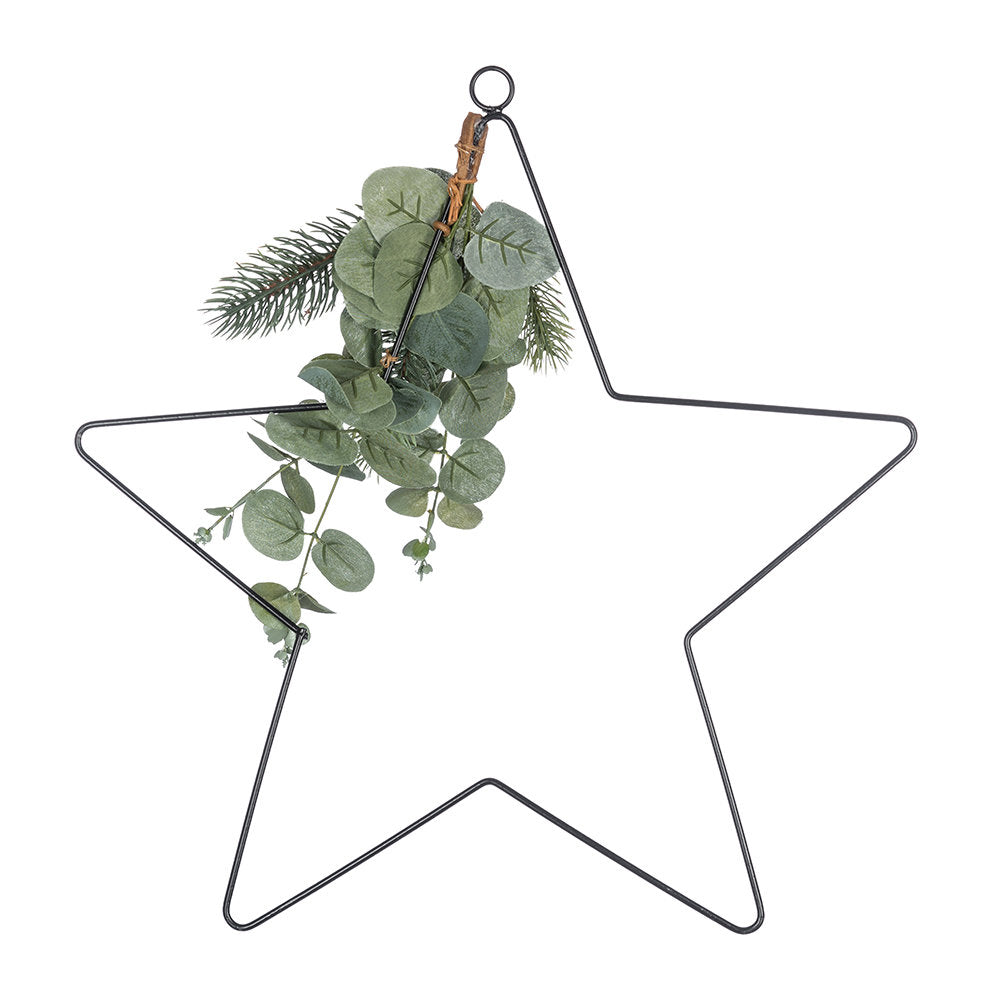 Large Star with Festive Foliage - TBI