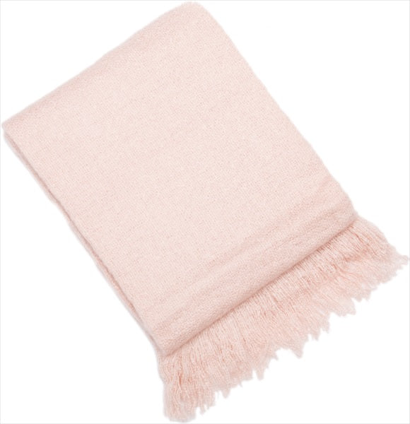 Baby Pink Throw