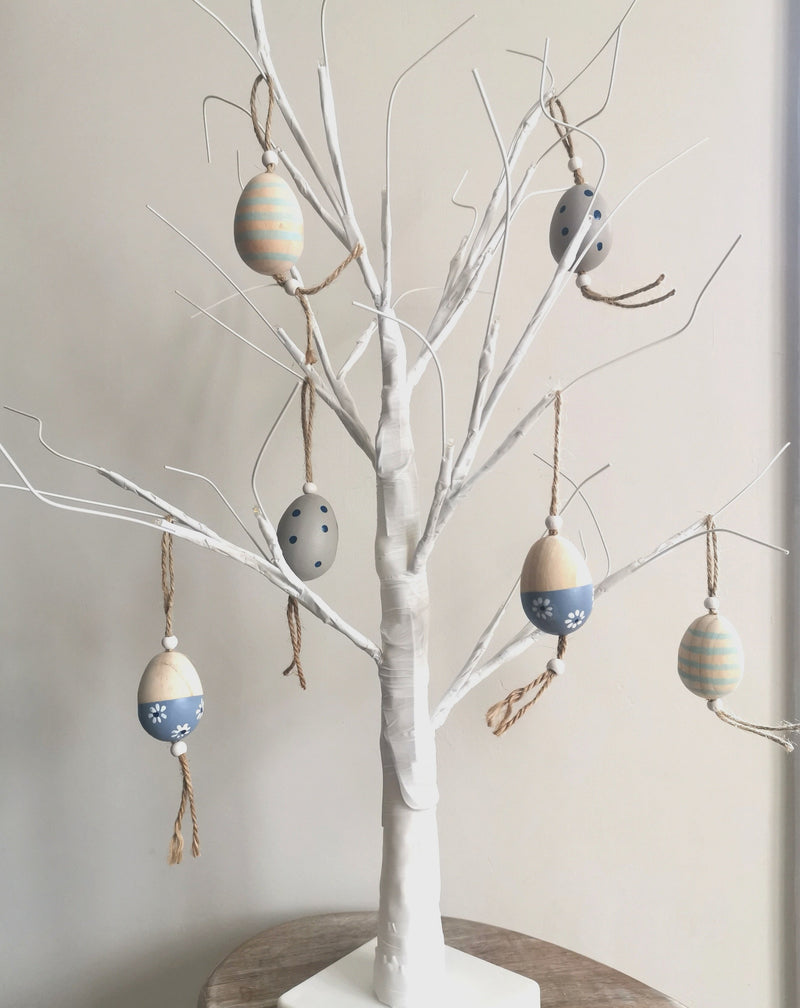 Decorative Hanging Easter Eggs - The Burrow Interiors